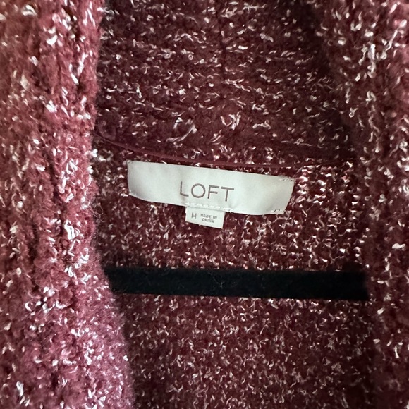 Loft Shawl Collar Pocket Open Cardigan - Picture 3 of 4